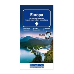 Carte routière Europe